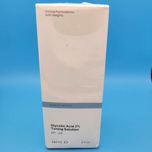 SEALED Glycolic Acid 7% Toning Solution Toner - 240 ml / 8 fl oz - New